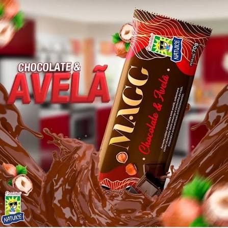 MAGG CHOCOLATE COM AVELÃ 65G