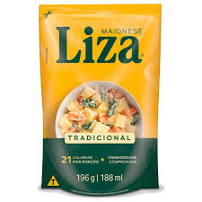 MAIONESE LIZA TRADICIONAL SACHE 196G