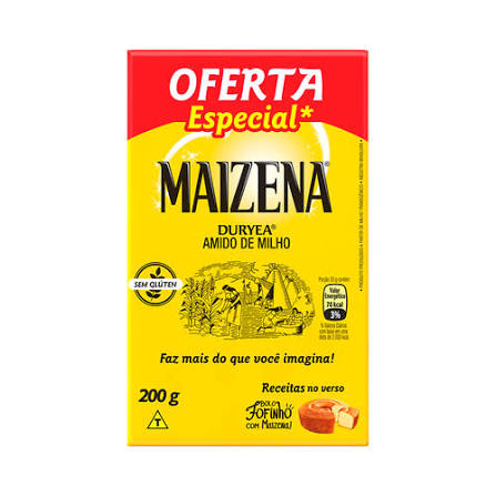 MAIZENA AMIDO DE MILHO OFERTA ESPECIAL 200G