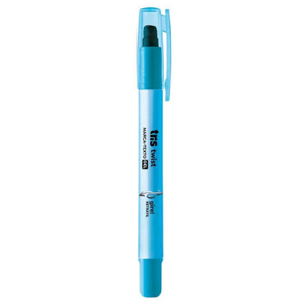 MARCA TEXTO TRIS GEL TWIST AZUL