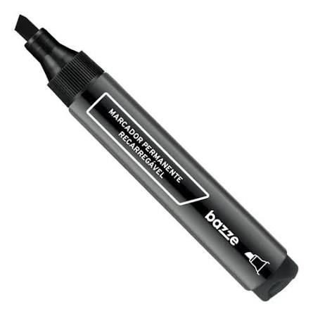 MARCADOR PERMANENTE RECARREGAVEL BAZZE PRETO