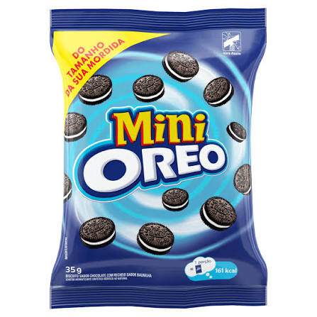 MINI OREO BISCOITO COM RECHEIO BAUNILHA 35G
