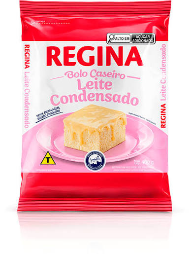 MISTURA DE BOLO SABOR LEITE CONDENSADO 400G REGINA