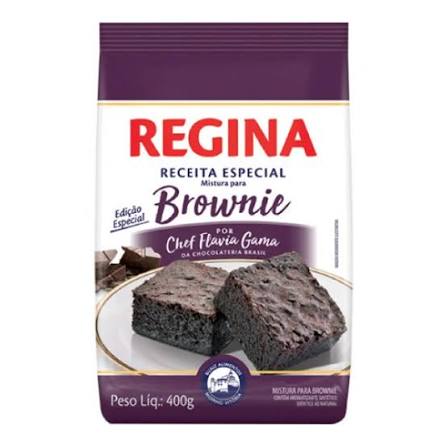 MISTURA PARA BROWNIE POUCH 400G REGINA