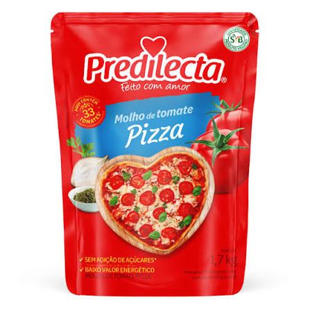MOLHO DE TOMATE PIZZA 1,7KG PREDILECTA