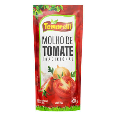 MOLHO DE TOMATE TRADICIONAL 300G TOMARELLI
