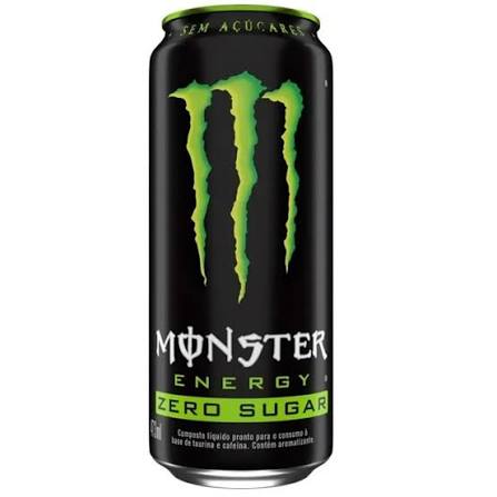 MONSTER GREEN SEM ACUCAR LATA 473ML
