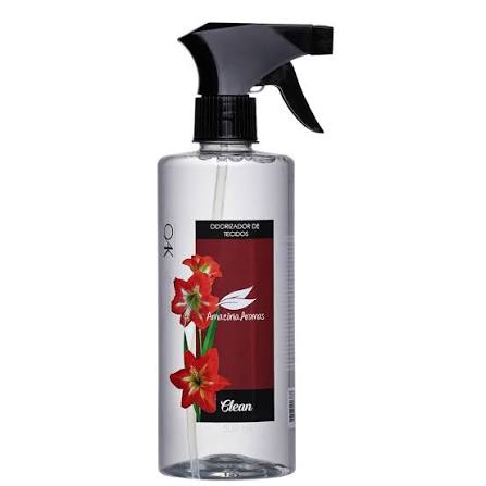 ODORIZADOR DE TECIDOS AMAZONIA AROMAS 500ML CLEAN