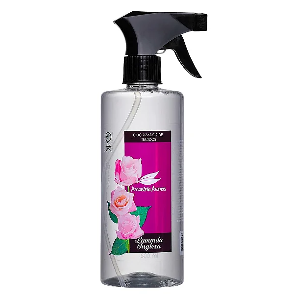ODORIZADOR DE TECIDOS AMAZONIA AROMAS 500ML LAVANDA INGLESA