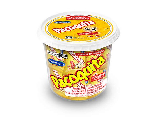 PACOQUITA ROLHA EMBALADA POTE 750G SANTA HELENA