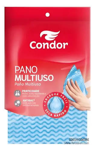 PANO MULTIUSO ANTIBAC AZUL 45GR