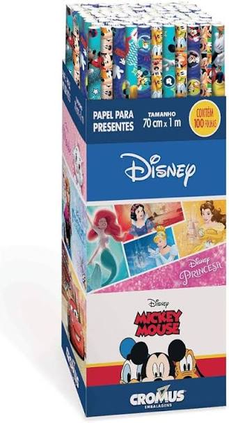 PAPEL DE PRESENTE SORTIDO INFANTIL 70X100