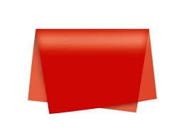PAPEL SEDA VERMELHO 49X69 C/3 UN