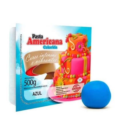 PASTA AMERICANA AZUL 500G ARCOLOR
