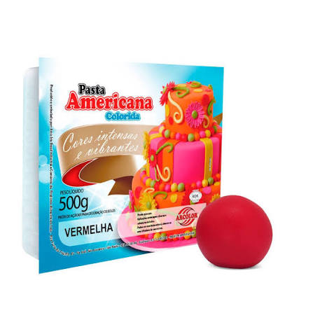 PASTA AMERICANA VERMELHO 500G ARCOLOR