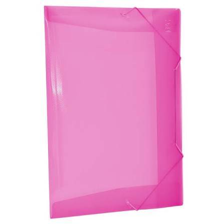 PASTA PVC COM ELASTICO DAC-OFICIO ROSA 501