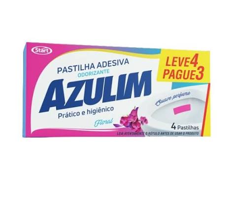 PASTILHA ADESIVA FLORAL C/ 03 UN