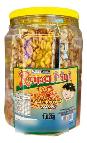 PE DE MOLEQUE CROCANTE RAPANUI