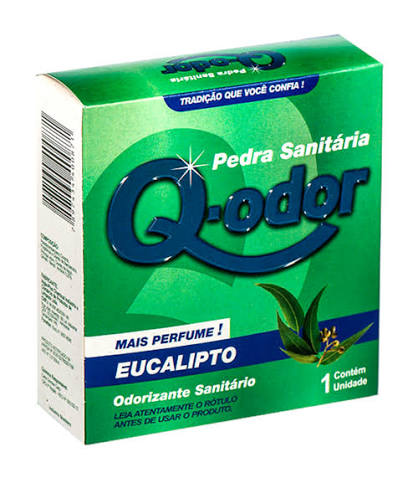 PEDRA SANITARIA Q-ODOR EUCALIPTO