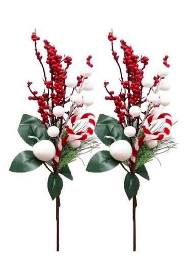 PICK BERRIES DECOR LUXO SORT ISO 10X26CM