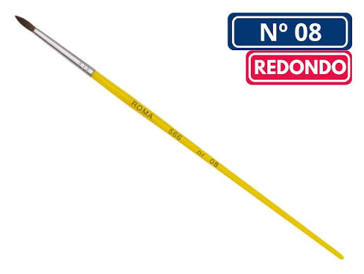 PINCEL REDONDO ROMA-566 - 08