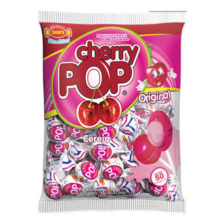PIRULITO CHERRY POP CEREJA 700G SAMS