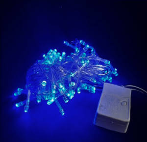 PISCA LED 100L AZUL 8F FIO T 8M 127V