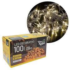PISCA PISCA 100 LED QUENTE 8M 127V BR QUENTE