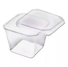 POTE QUADRADO 750ML C/TAMPA PRAFESTA (FREEZER/MICRO)