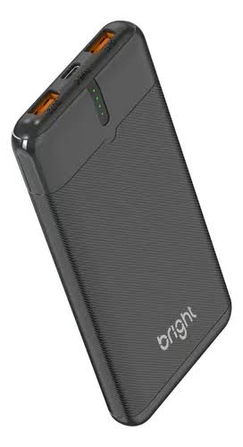 POWER BANK BRIGHT 10.000 MAH PRETO