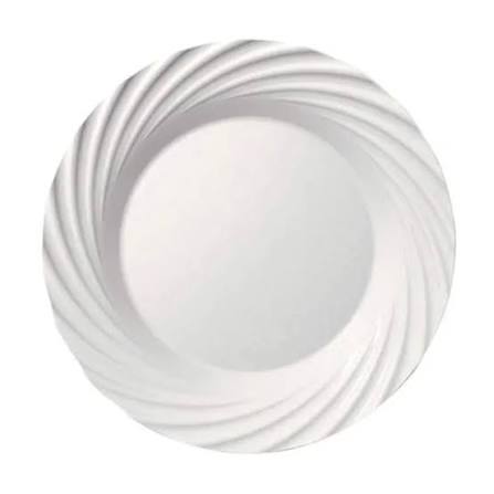 PRATO RASO 26 CM JASMIN OPALINE NADIR