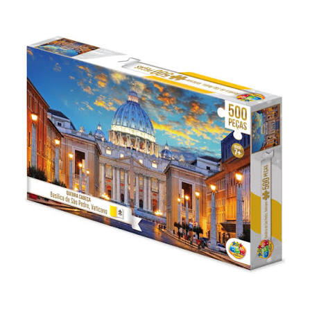 QUEBRA-CABECA 500 PCS - BASILICA DE SAO PEDRO , VATICANO