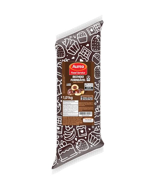 RECHEIO COM CHOCOLATE AUREA 1,01KG