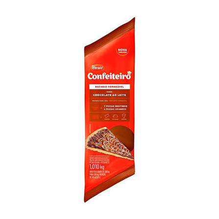 RECHEIO FORNEAVEL CHOCOLATE AO LEITE 1,01KG HARALD