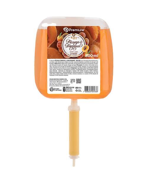SABONETE DEOLINE PESSEGO COM DAMASCO 800ML PREMISSE