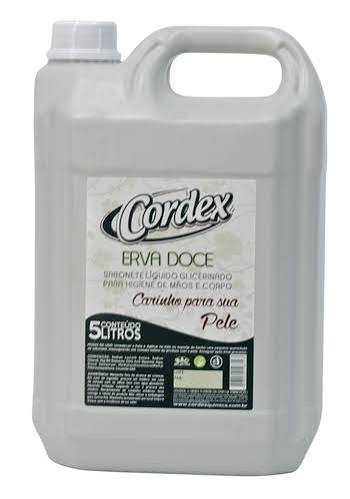SABONETE LIQUIDO ERVA DOCE CORDEX 5L