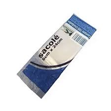 SACO PLAST. BAIXA 06X24 KROMASA