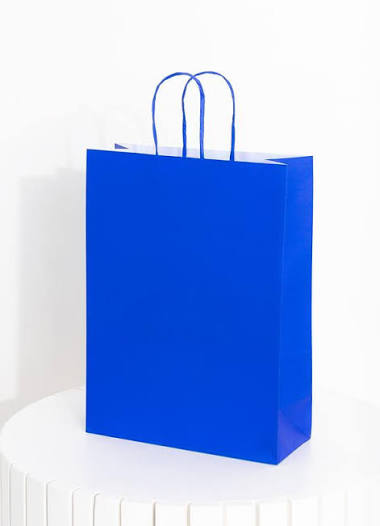 SACOLA (SOS) PRESENTE AZUL PREMIUM M 31X26X13