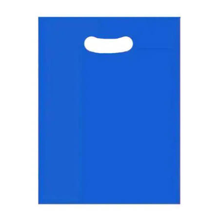 SACOLA BOCA DE PALHACO 20X30 AZUL ESCURO KROMASA