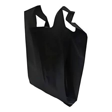 SACOLA REC PRETA - 90X100 PLASTEZA