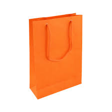 SACOLA SURPRESA COR: LISO LARANJA 23X6X16 TEMA FESTAS