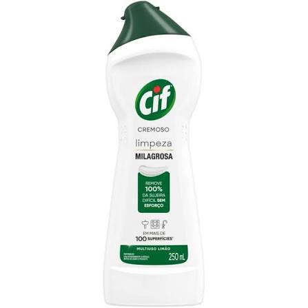 SAPONACEO CIF CREMOSO MULTIUSO LIMAO 250ML