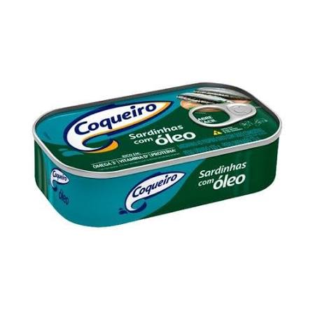 SARDINHA C/ OLEO 125G COQUEIRO