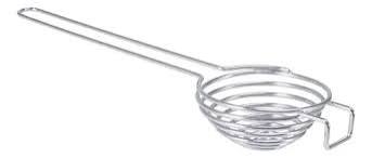 SEPARADOR ESPIRAL DE OVOS INOX 23CM EMCASA TEM