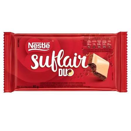 SUFLAIR CHOCOLATE DUO 80G NESTLE