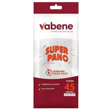 SUPER PANO 21X29CM BRANCO VABENE