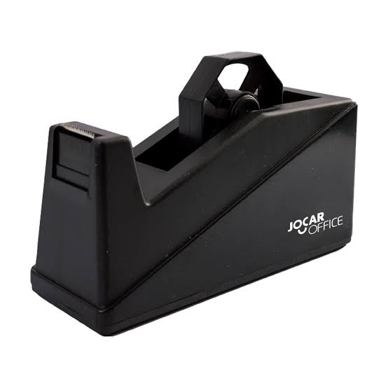 SUPORTE PARA FITA ADESIVA GRANDE PRETO UND JOCAR OFFICE