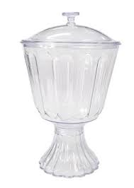 TACA CONFEITEIRO C/ TAMPA 1.250 L TRANSPARENTE TOYS