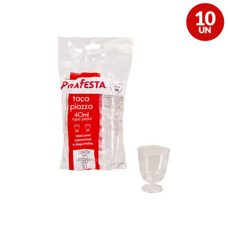 TACA PIAZZA CRISTAL 40ML PRAFESTA