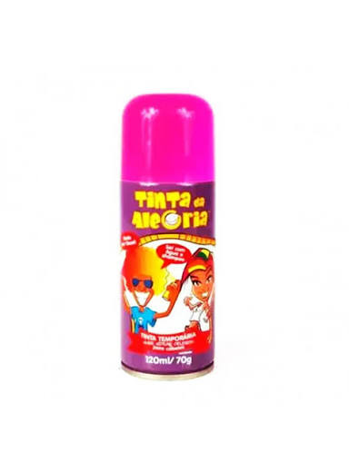 TINTA DA ALEGRIA PARA CABELO COR ROSA 120ML/70G